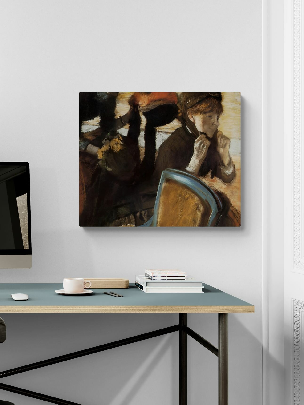 Эдгар Дега "У модистки 2". Картина 60х50 см — фото 1