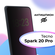 Защитное стекло, Антишпион для Tecno Spark 20 Pro / Олеофобное пр...
