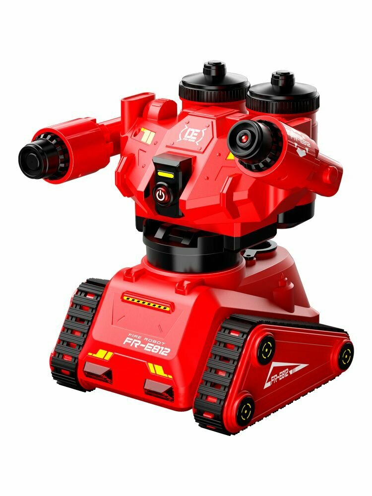 Радиоуправляемый пожарный робот Double Eagle FR-E812, 2.4G, поливает водой, свет RTR - E812-003