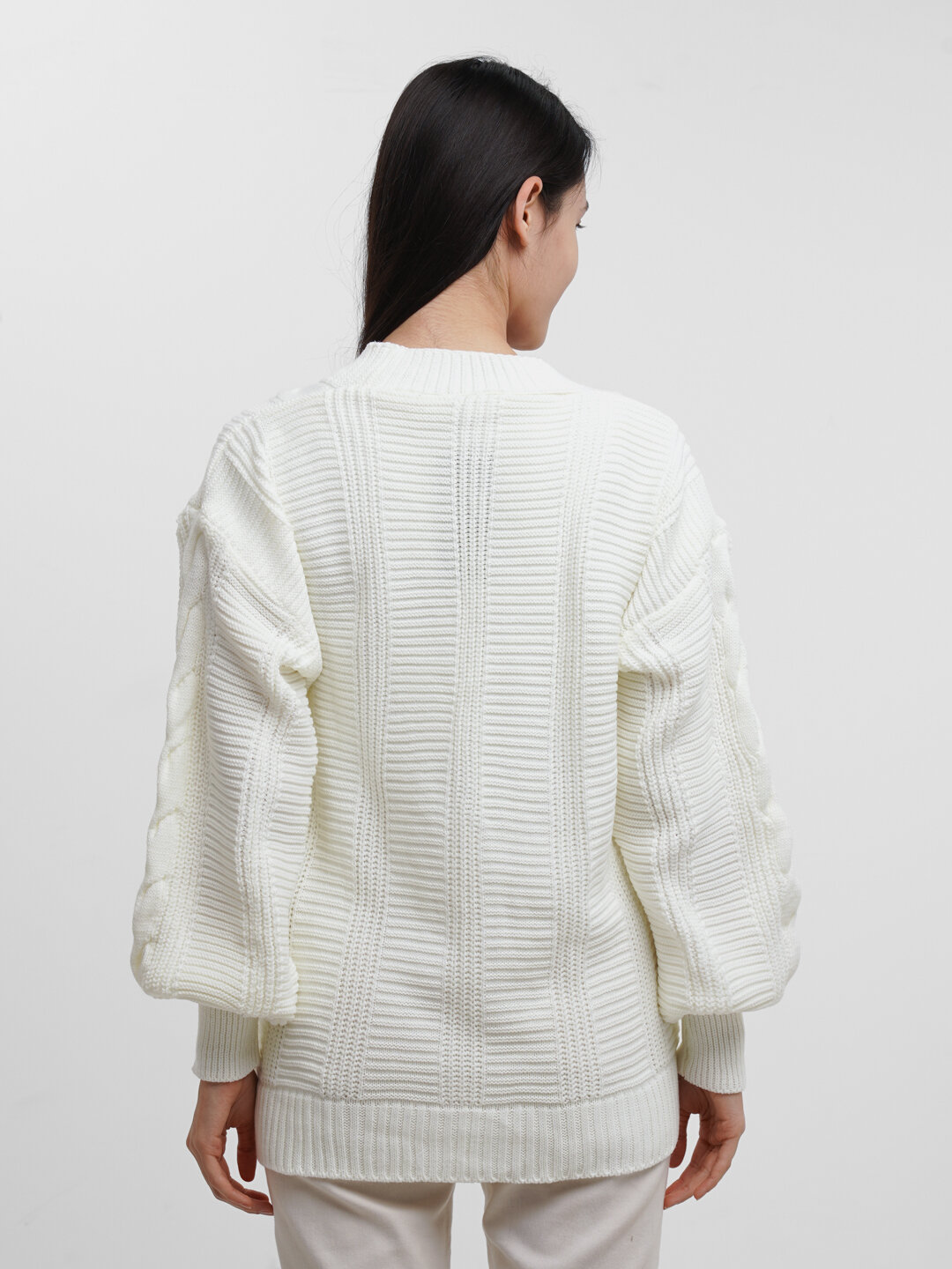 Кардиган Didov TRIKO 3205, размер 44-52, белый — фото 1