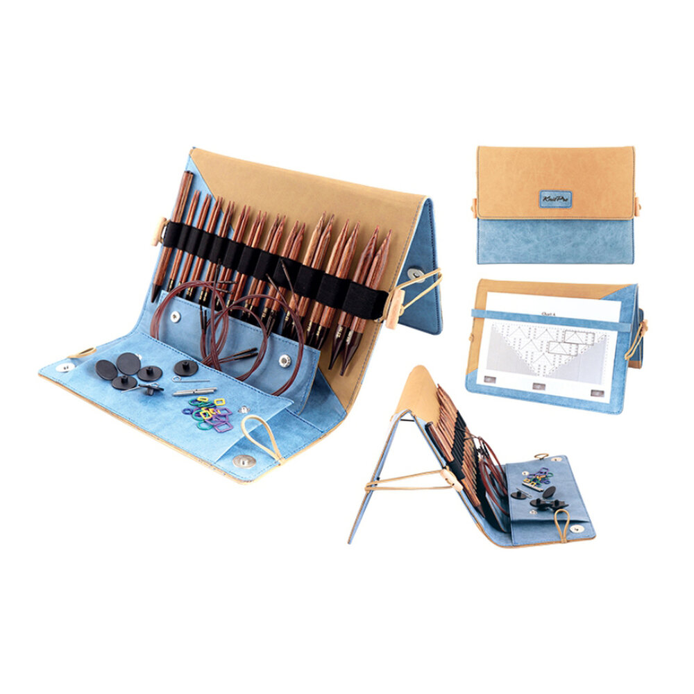 KnitPro 31281 Ginger Набор съемных деревянных спиц делюкс