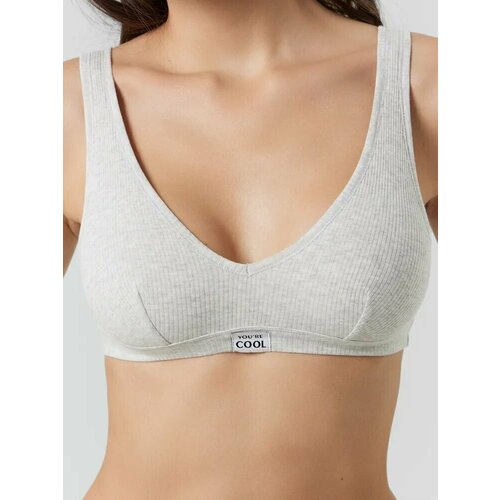 фото Бюстгальтер mark formelle нижнее белье, размер s, серый меланж