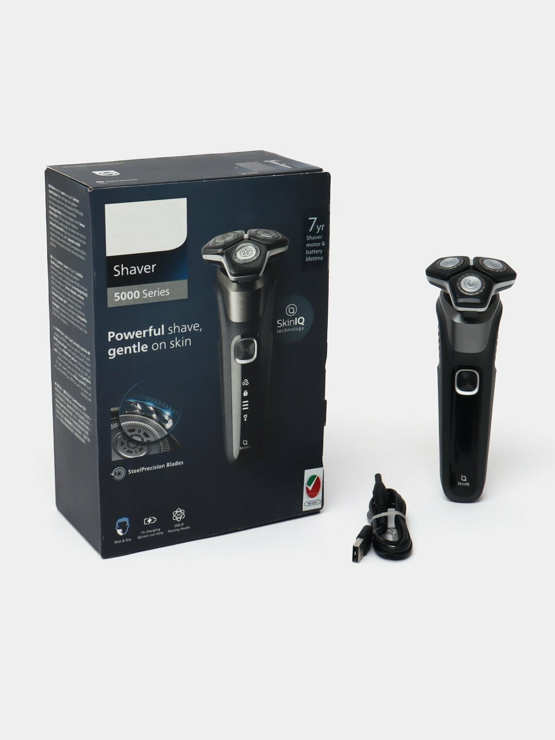 Электробритва Philips, 5887, 3 бреющих элемента, Li-ion аккумулятор — фото 1