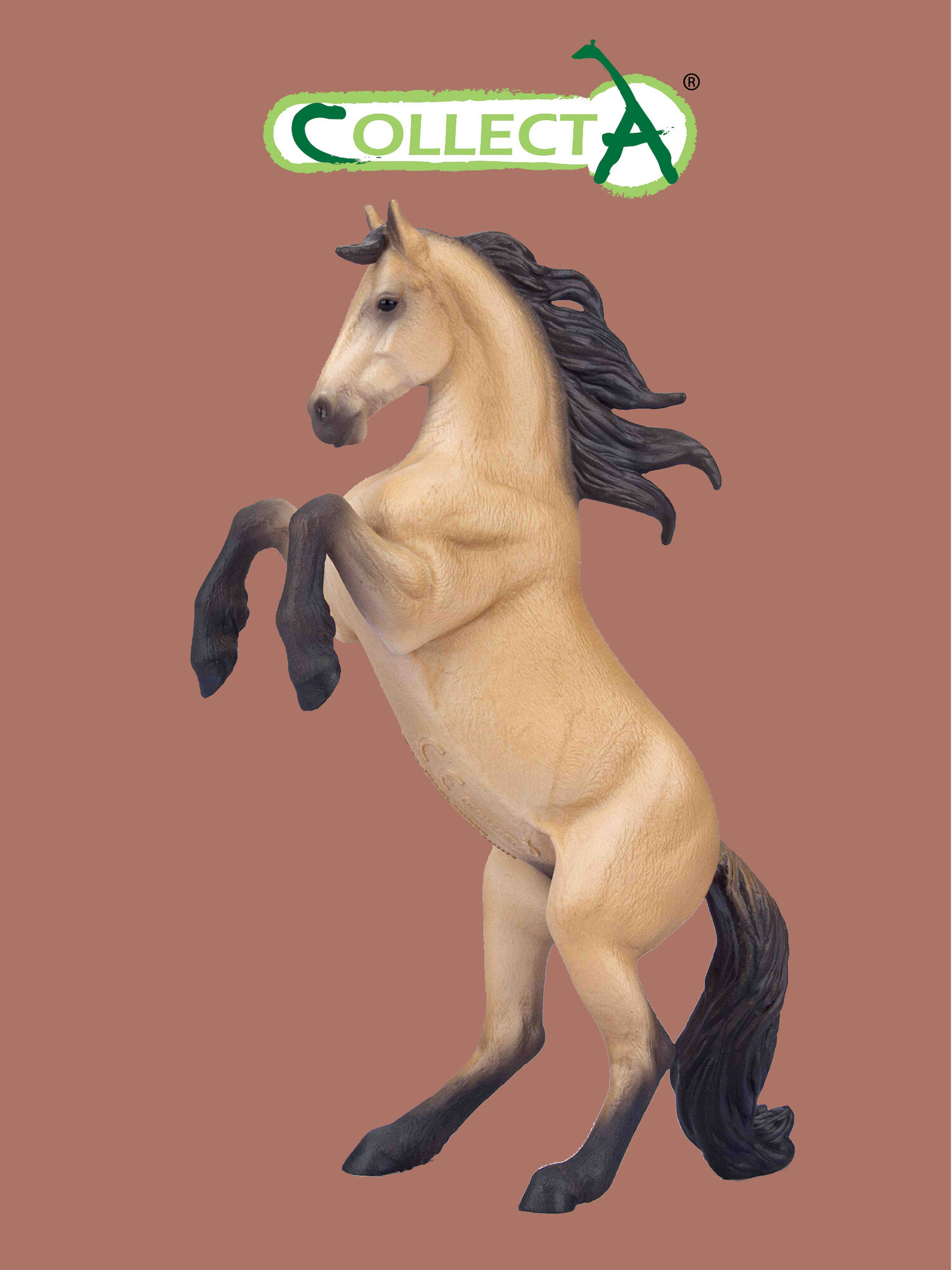 Фигурка животного Collecta Лошадь кобыла скаковая Варландер буланая, 80013b
