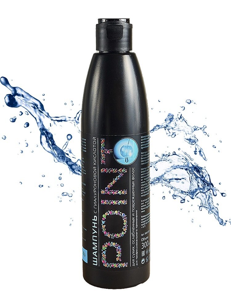 POINT  Шампунь для сухих  ослабленных и повреждённых волос  с гиалуроновой кислотой  300 мл