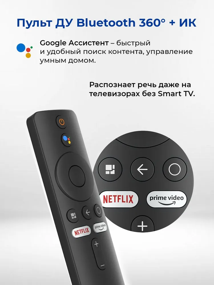 Медиаплеер Xiaomi TV Stick 4K 2nd Gen (MDZ-33-AA) EU