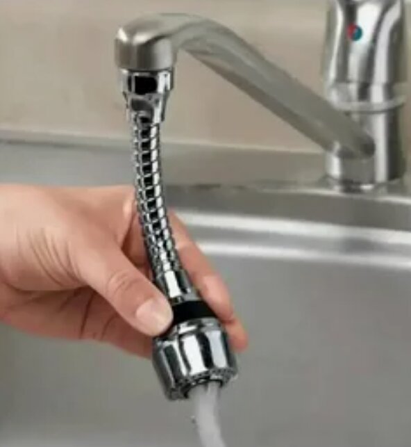 Насадка на кран распылитель аэратор 1 шт 15 см — фото 1