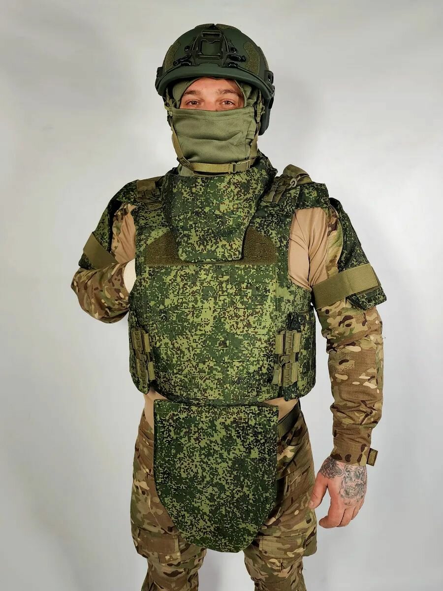 Бронежилет модульный Full Armor Бр5 с бронеплитами + наколенники
