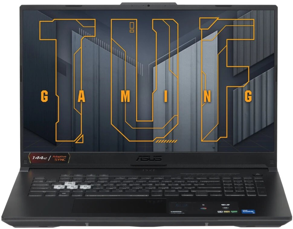17.3" Ноутбук ASUS TUF Gaming F17 FX707ZC4-HX014, Intel Core i5-12500H, RAM 16 ГБ, SSD 512 ГБ, GeForce RTX 3050 - 4 ГБ