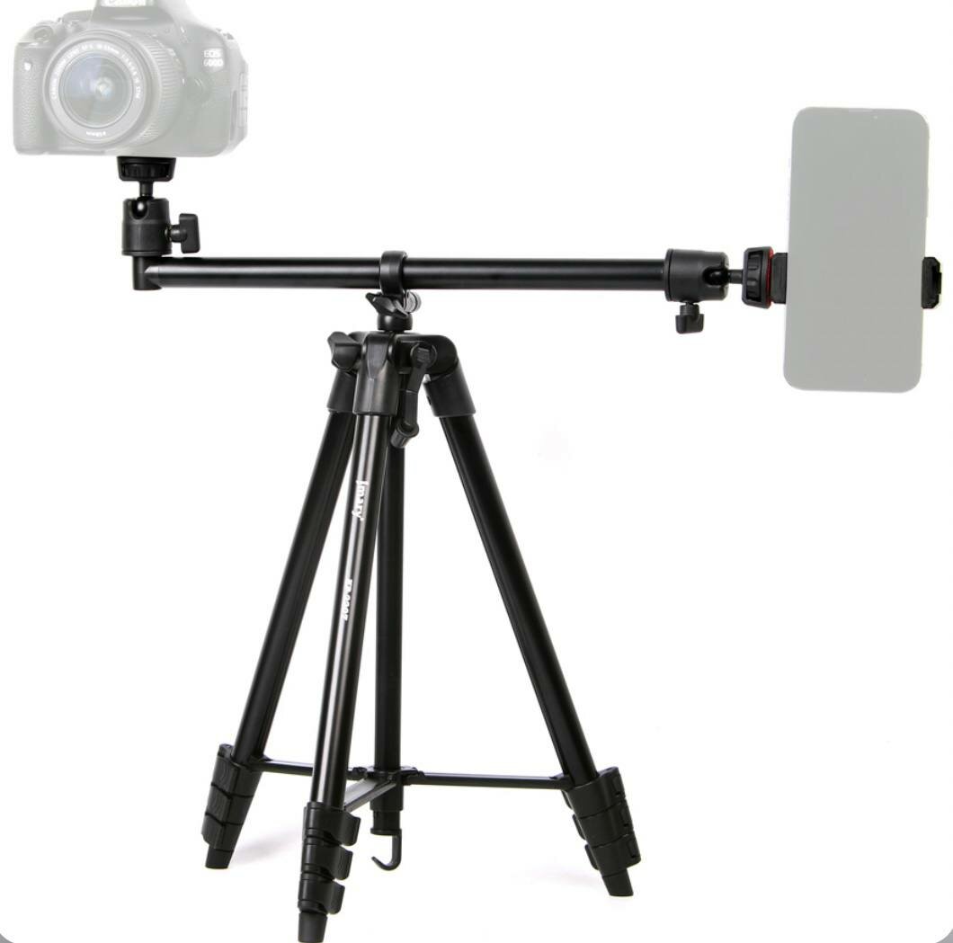 Штатив Jmary KP-2207 – легкий, регулируемый по высоте, профессиональный фото/видео штатив