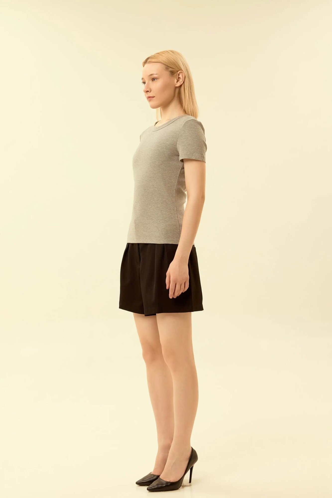 Футболка Selfie, размер S, светло-серый — фото 1