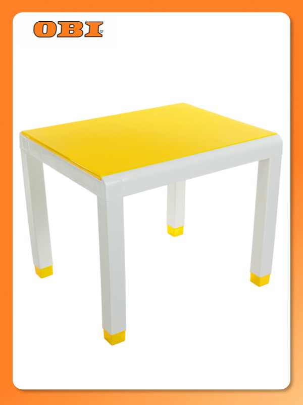 Стол детский игровой пластик 5цв. в ассортименте, 600х500х490 мм