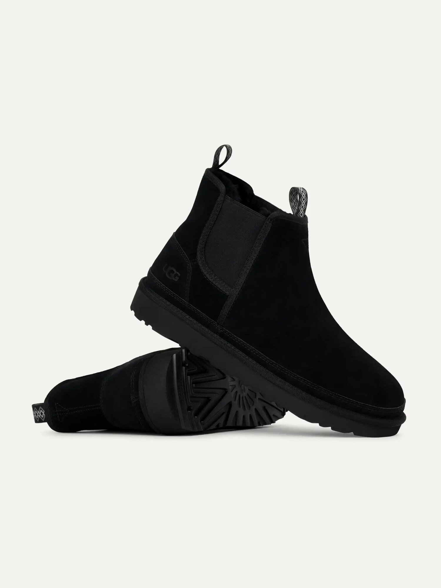 Ботинки челси UGG Neumel Chelsea, размер 46 EU, черный — фото 1