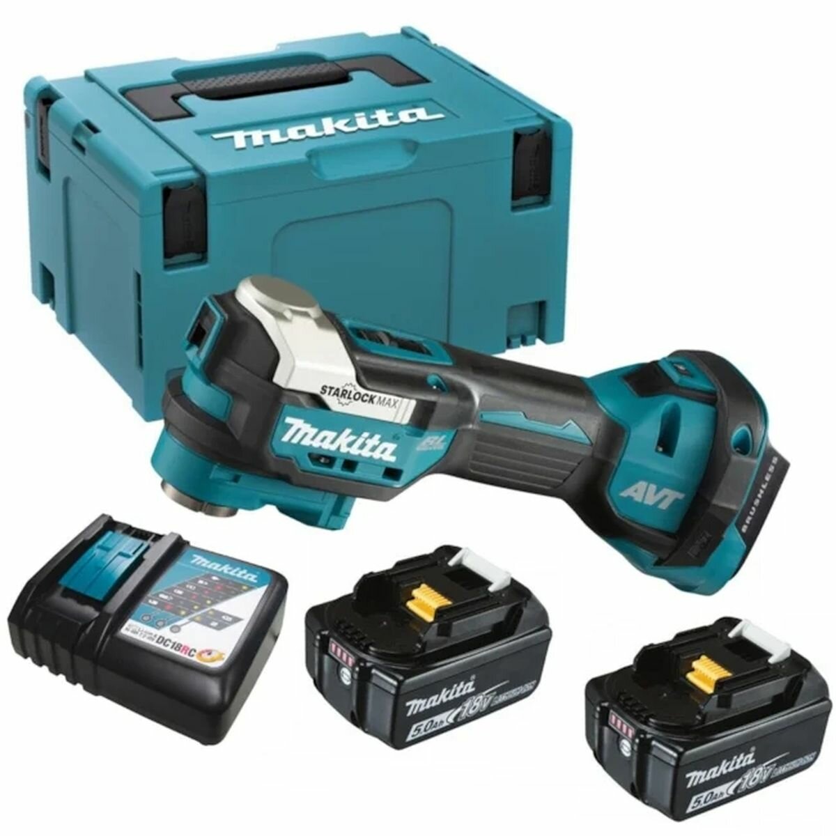 Многофункциональный аккумуляторный инструмент Makita DTM52RTJX1 18в LXT (2акк. 5Ач, З/У, Кейс)
