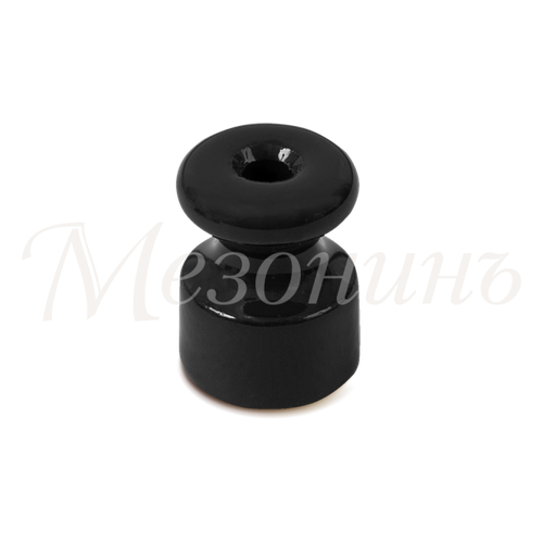 Изолятор фарфор для витого провода D185х24мм Черный 40 штуп 183₽