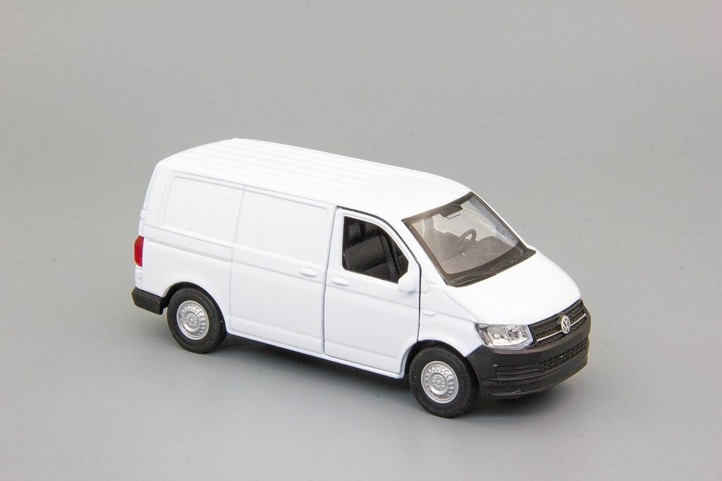 фото Машинка Welly Volkswagen Transporter T6 Van, 43762 1:34, 11 см