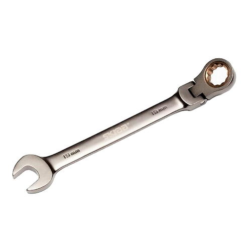 Ключ с трещоткой 18 мм шарнирный SKRAB 44388