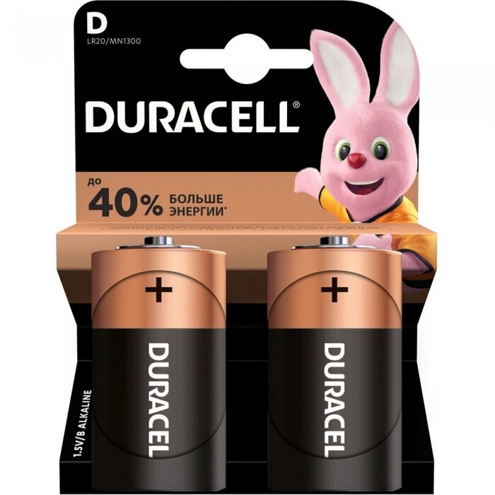 Батарейка Duracell Basic D LR20