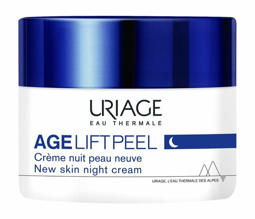 Антивозрастной крем-пилинг для лица / Uriage Age Lift Peel New Skin Night Cream