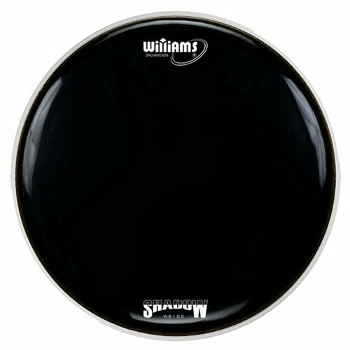 Пластик для барабана Williams WS1SC-10MIL-22 Single Ply Shadow Silent Circle Series 22 - 10-MIL