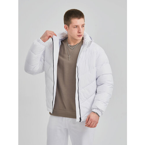 фото Ветровка , размер l, белый kingso mens