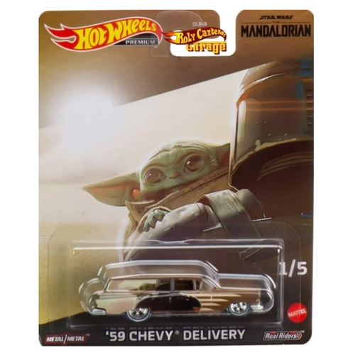 Машинка Hot Wheels Premium The Mandalorian 1/5 '59 Chevy Delivery HKC96