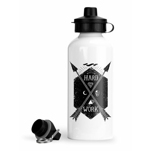 фото Спортивная бутылка hard work luzimuzi
