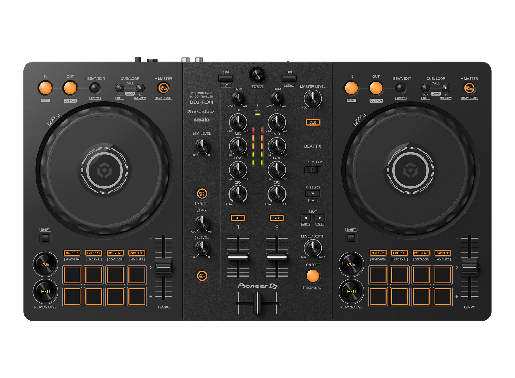 PIONEER DDJ-FLX4 2-канальный DJ-контроллер