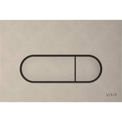 Смывная клавиша VitrA Root Round никель 740-2295 смывная клавиша ctesi round бронза bk0202129