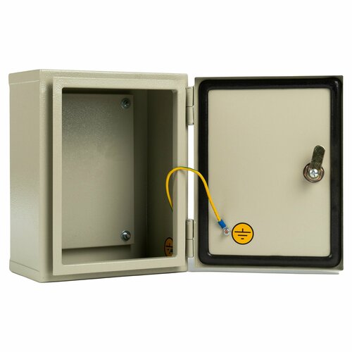 Щит с монтажной панелью электрический навесной уличный МЭК Электрика ЩМП - 065Г IP65 400х600х185 металлический корпус пустой