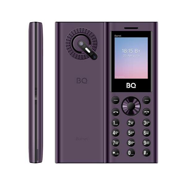 Сотовый телефон BQ 1858 Barrel Purple-Black