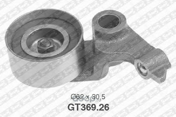 Натяжитель грм toyota avensis 9905/corolla 0006/previa ntn-snr gt369.26