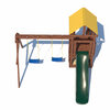 Фото #10 Деревянная детская игровая площадка CustWood Junior Color JC1 безопасный и комфортный игровой спортивный комплекс