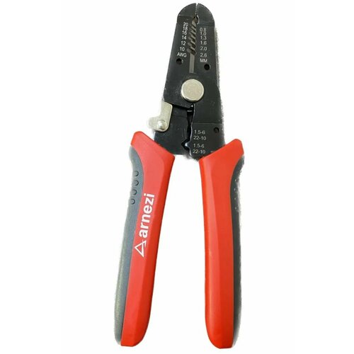 Пресс клещи для обжима стриппер для снятия изоляции с гибким и жестким проводом 190мм 586₽