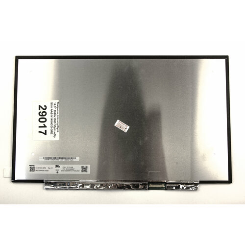 Матрица для ноутбука 14.0 1920x1080 30pin eDp Slim AAS N140HCG-GQ2 AAS Matte 60Hz