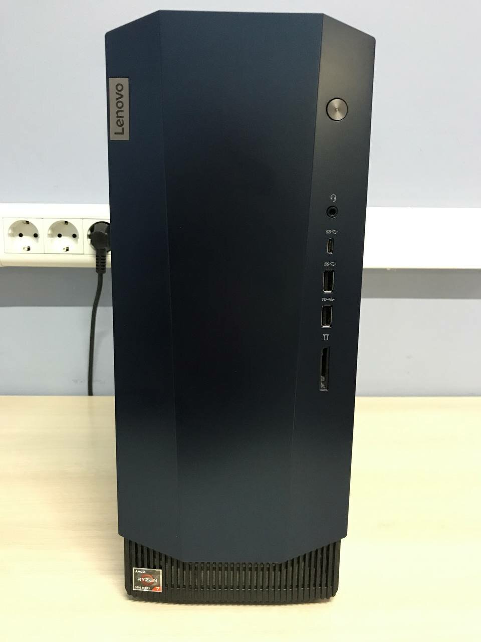 Системный блок Lenovo IdeaCentre Gaming 5 Gen 6 AMD Ryzen 7 5700G/16GB/1TB SSD/GeForce RTX 3060 12Gb/NoOS/NoODD/черный (90RW00D0RS)