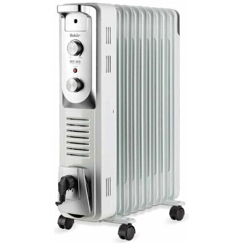 Fakir RF 09 TURBO PLUS - Oil electric space heater - Oil - 19 m - Indoor - Floor - Grey 1811600₽