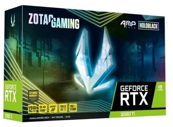 Видеокарта ZOTAC GAMING GeForce RTX 3080 Ti AMP Holo