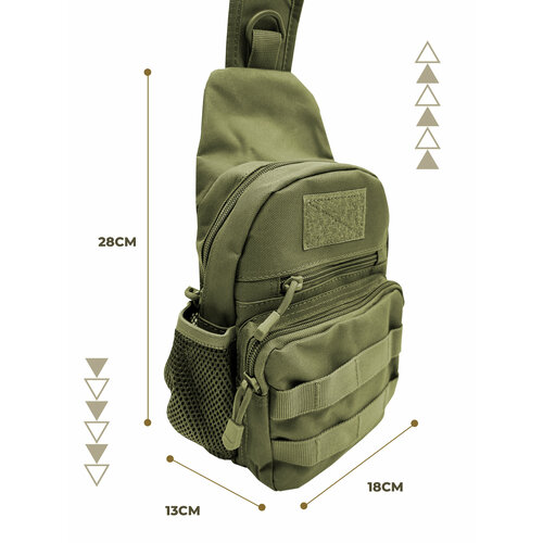 Сумка барсетка Boomshakalaka, фактура гладкая, черный