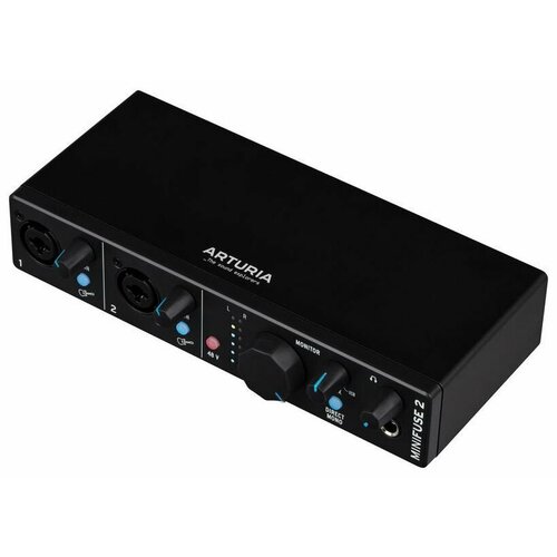 ARTURIA MiniFuse 2 Black USB аудио интерфейс аудио интерфейс fluid audio sri 2