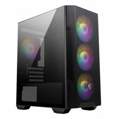Корпус mATX MSI MAG Forge M100R, Mini-Tower, без БП, черный [306-7g20r21-809]