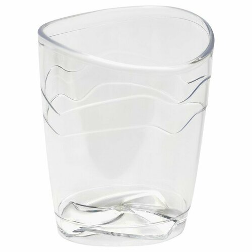 Стакан для пишущих принадлежностей СТАММ Вега пластик овал прозрач 406₽