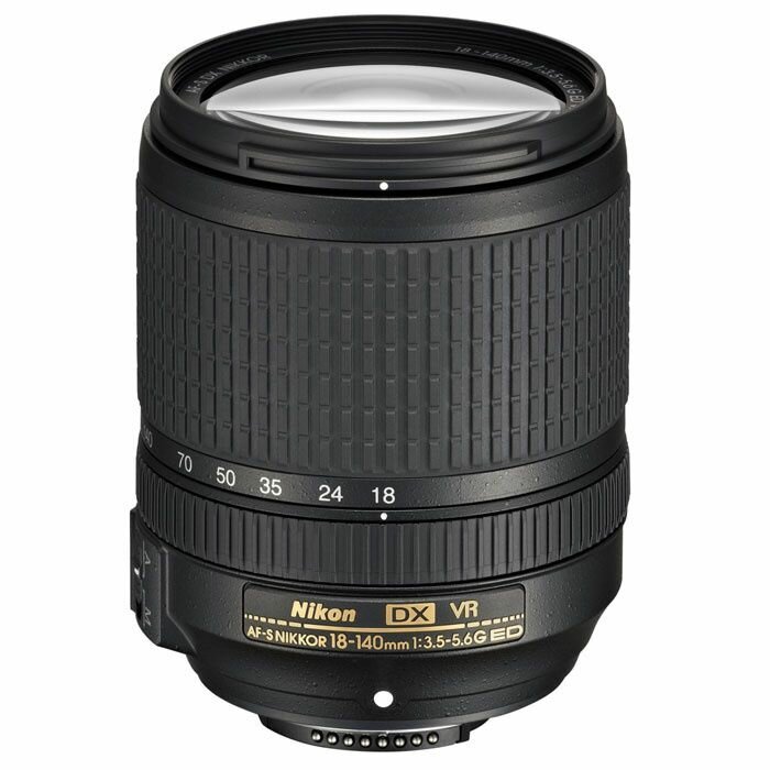 Объективы Nikon 18-140mm f/3.5-5.6G ED VR AF-S DX Nikkor