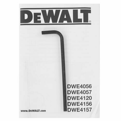 Машина шлифовальная угловая DeWalt DWE4057 - фото №20