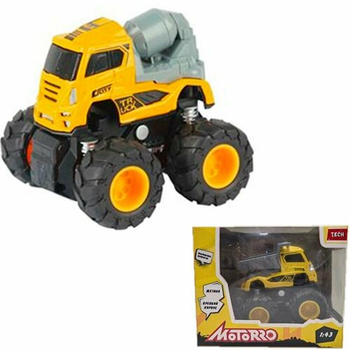 Машинка Модель 1:43 Big Foot серия Tech 23203 Motorro машинка металлическая инерционная motorro big foot 1 43 белый подъемник hl23120 белый