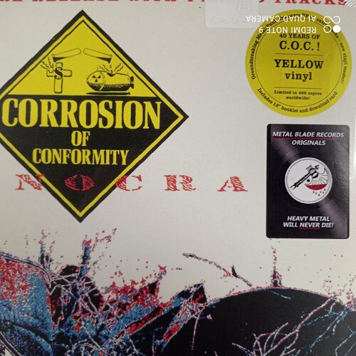 Виниловая пластинка CORROSION OF CONFORMITY- Technocracy LP, NEW, LIMITED