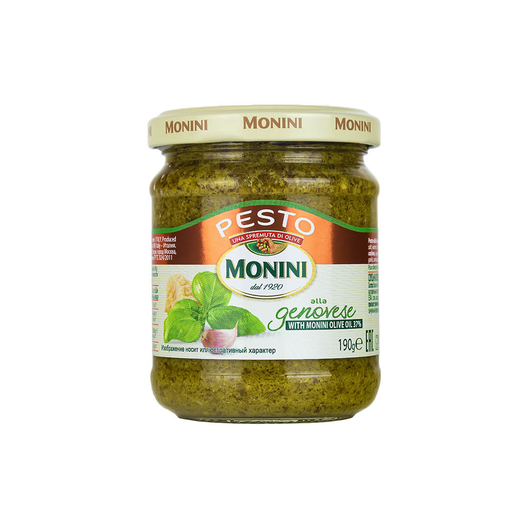 Соус Monini Pesto Genovese 190г - фото №5