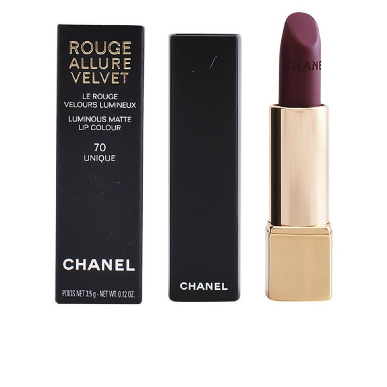 Матовая губная помада CHANEL Rouge Allure Velvet 70 - Unique