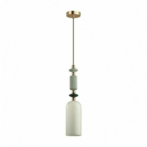 Odeon Light 4861/1D CLASSIC ODL_EX22 39 золотой/раноцветн. керамика/стекло Подвес E14 1*40W 4861/1D CANDY 4861/1D
