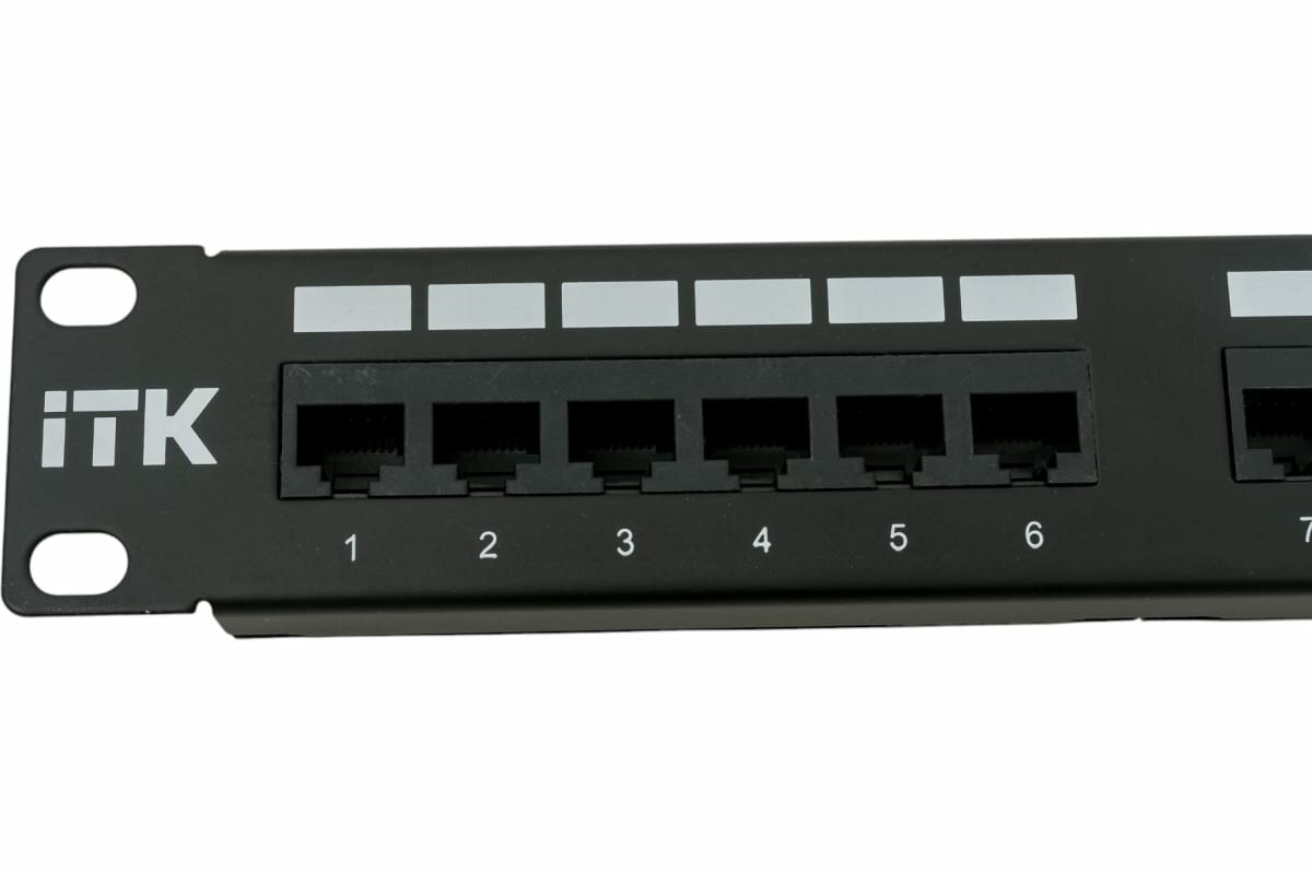 PP24-1UC6U-D05 ITK 1U патч-панель кат.6 UTP, 24 порта (IDC Dual) IEK - фото №8